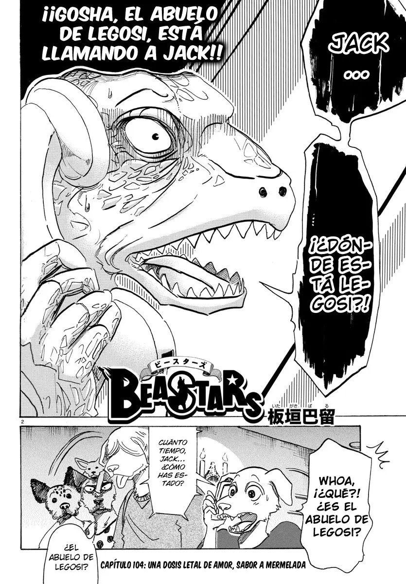Beastars capítulo 104, página 3