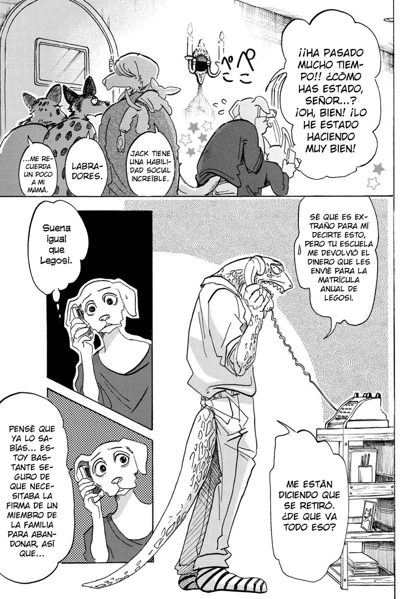 Beastars capítulo 104, página 4