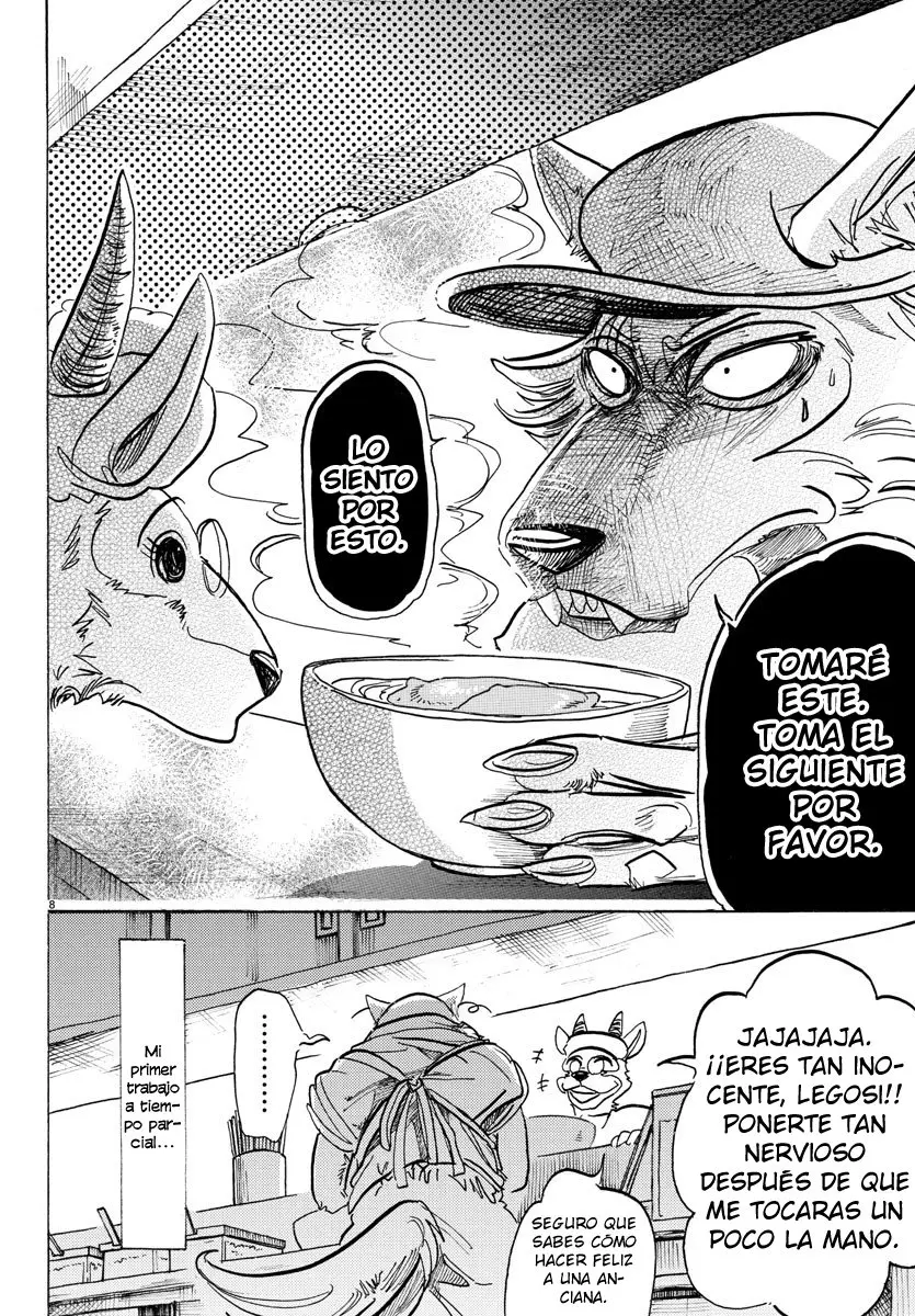 Beastars capítulo 104, página 9