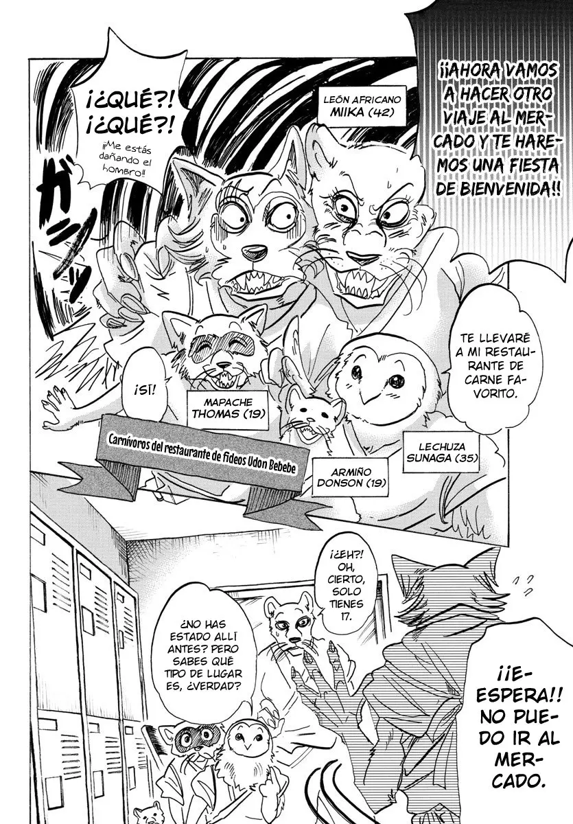 Beastars capítulo 104, página 13