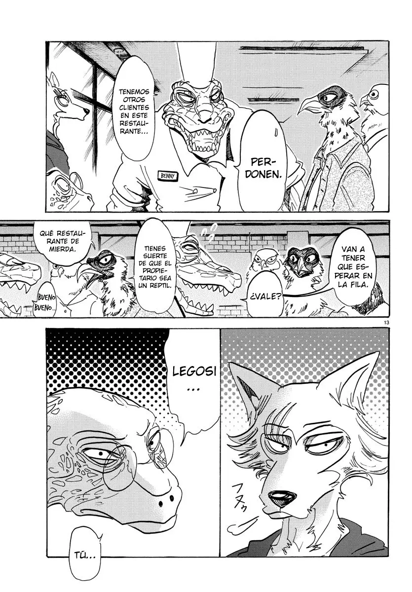 Beastars capítulo 106, página 15