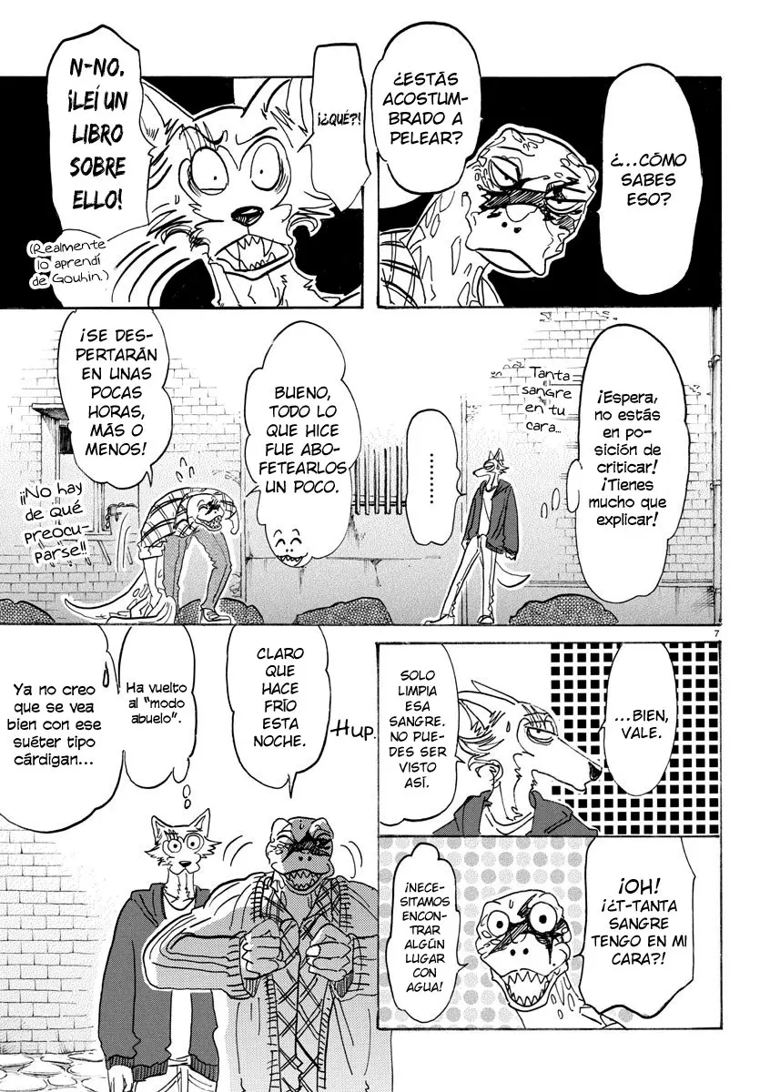 Beastars capítulo 107, página 7