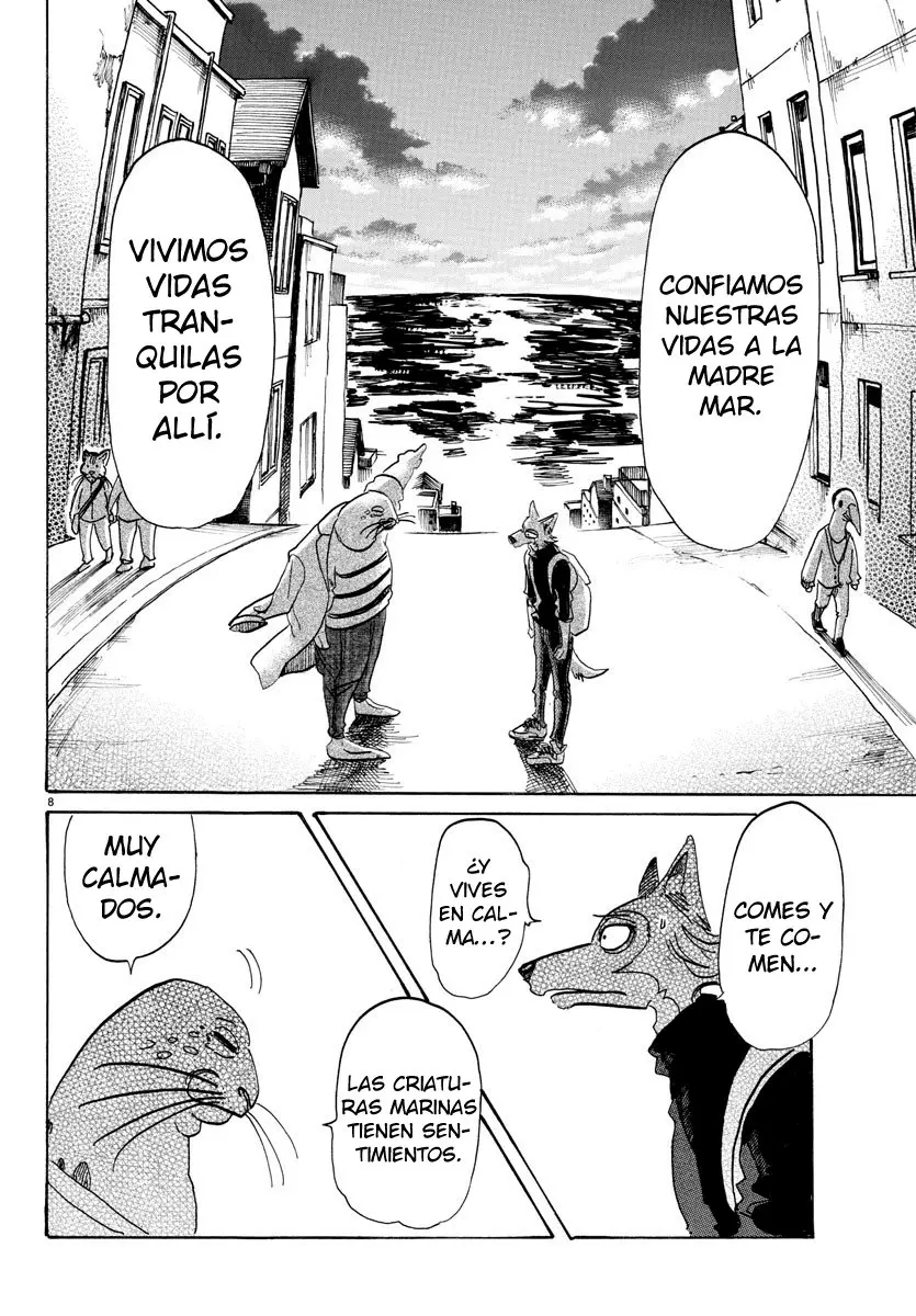 Beastars capítulo 109, página 9