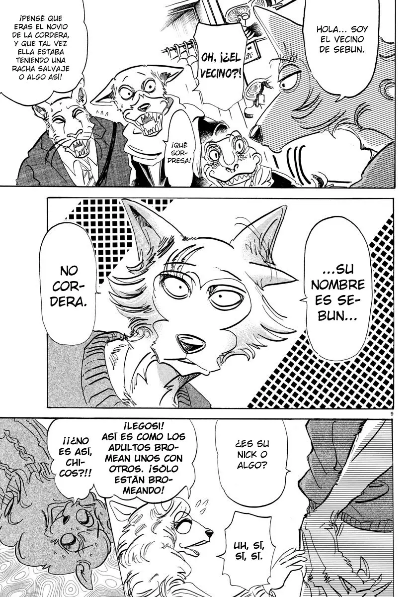 Beastars capítulo 110, página 11