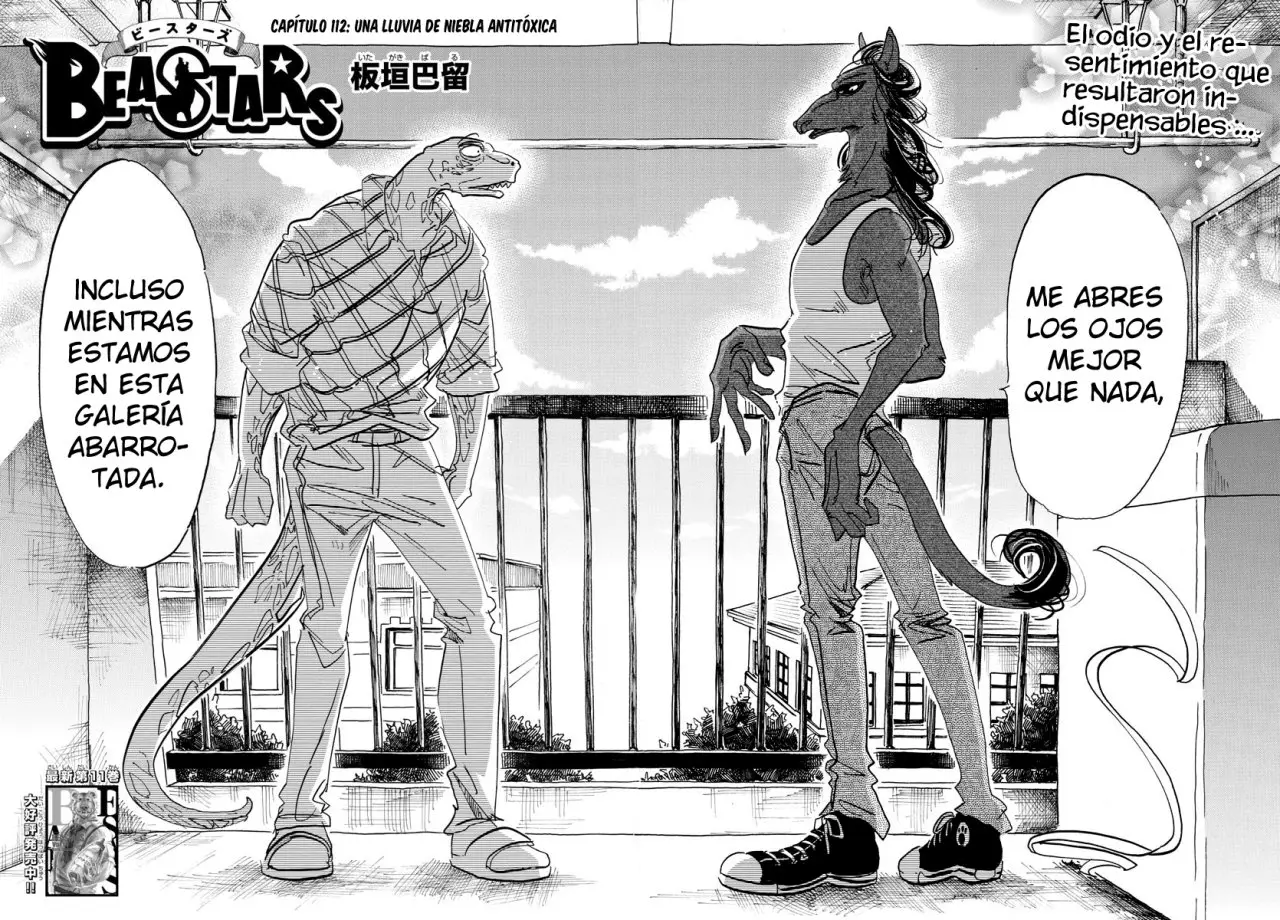 Beastars capítulo 112, página 3
