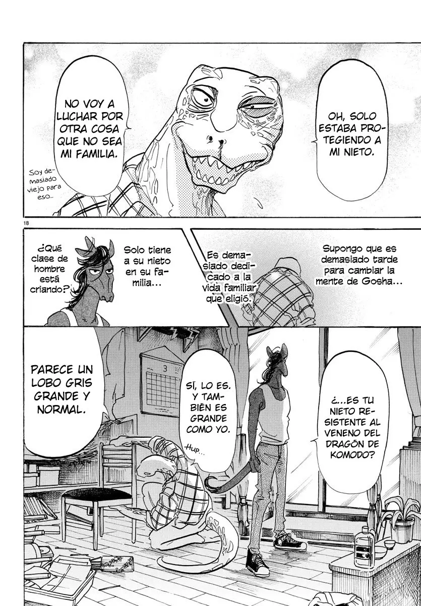 Beastars capítulo 112, página 17