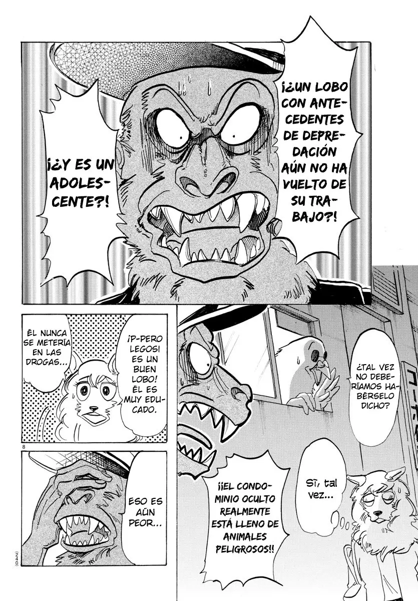 Beastars capítulo 113, página 8