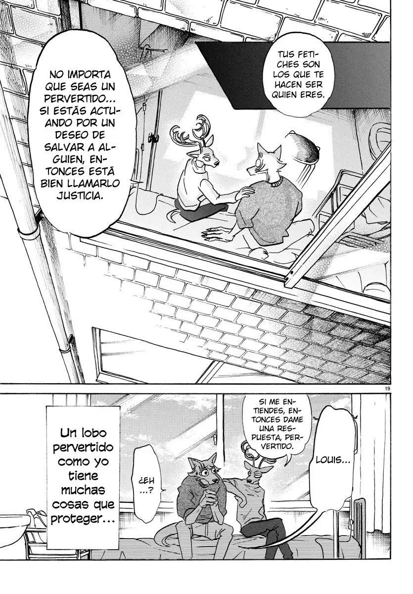 Beastars capítulo 114, página 19