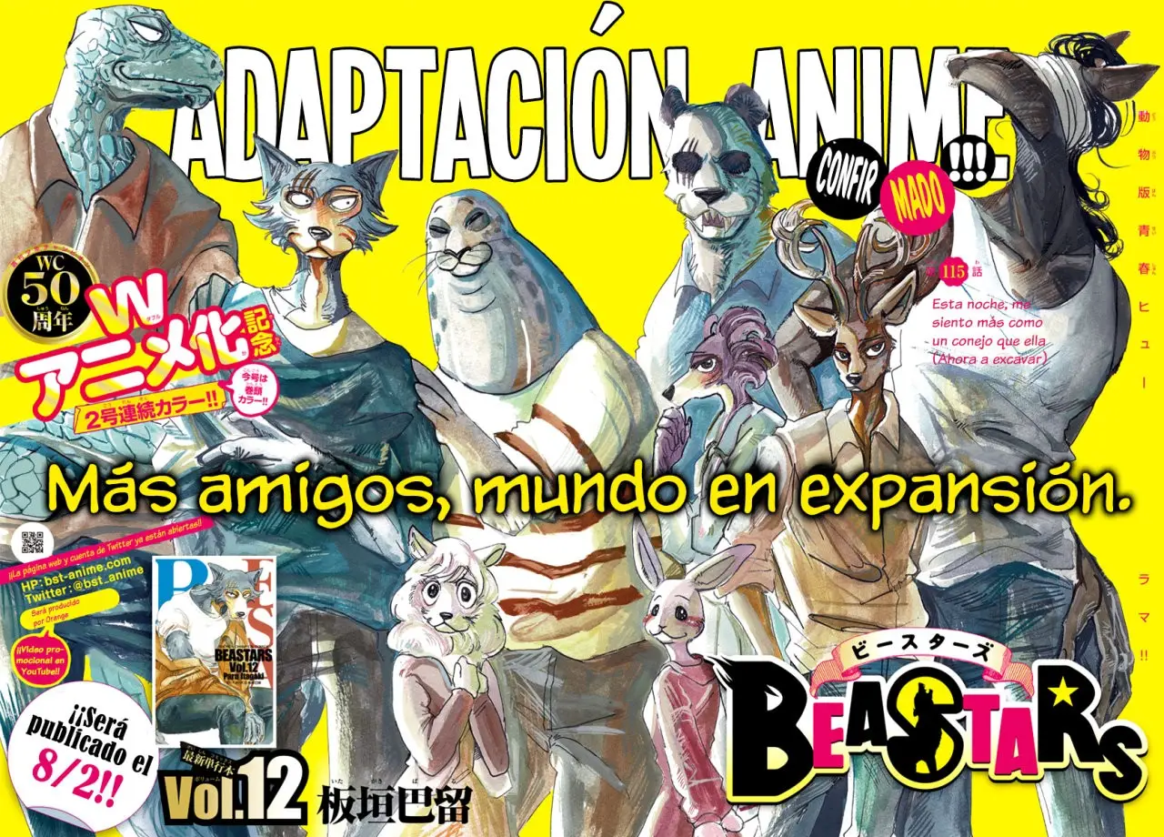 Beastars capítulo 115, página 2