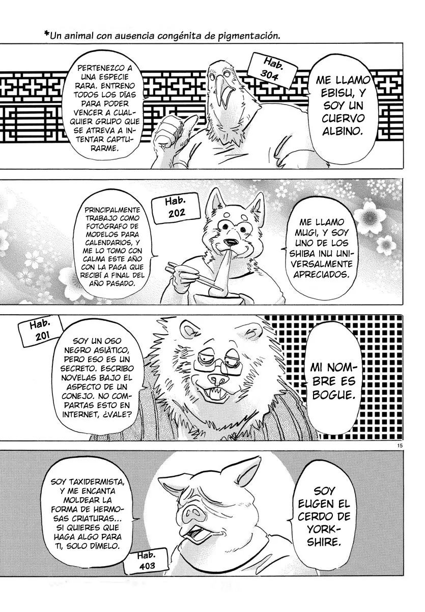 Beastars capítulo 115, página 16