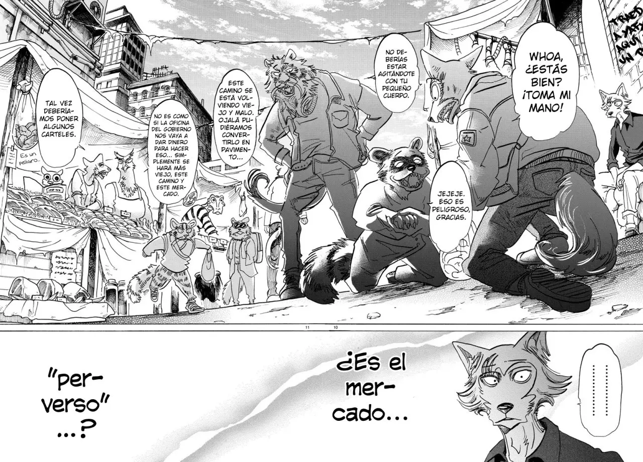 Beastars capítulo 116, página 13