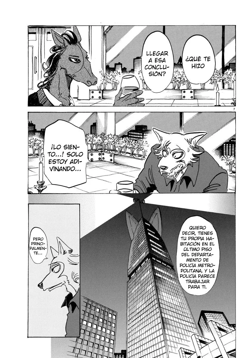 Beastars capítulo 117, página 8