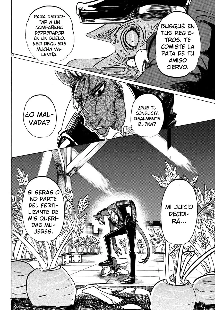 Beastars capítulo 117, página 20