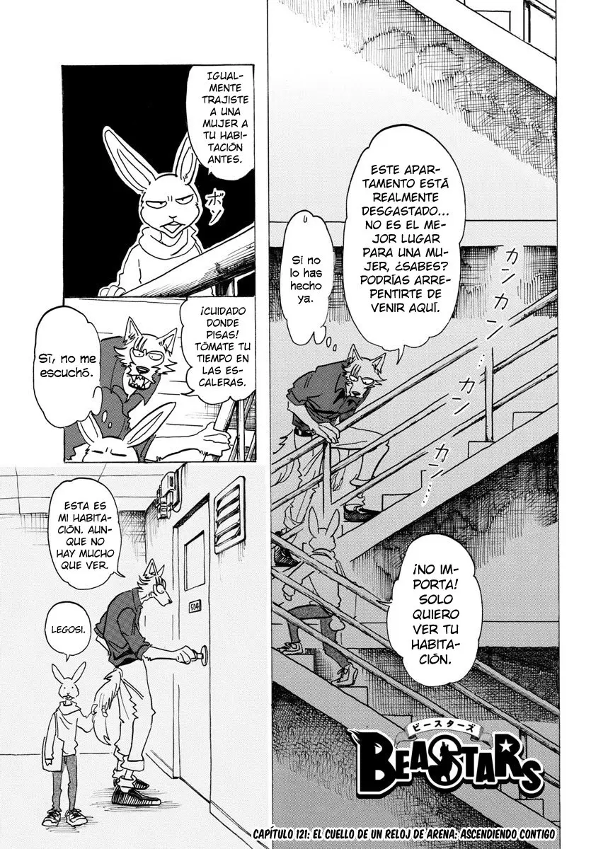 Beastars capítulo 121, página 3
