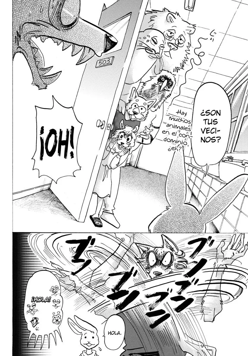 Beastars capítulo 121, página 4