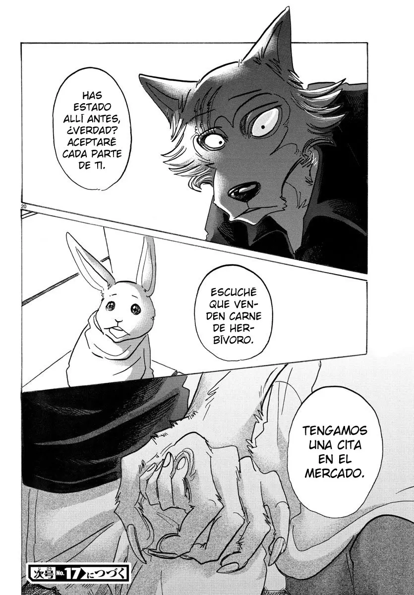 Beastars capítulo 121, página 21