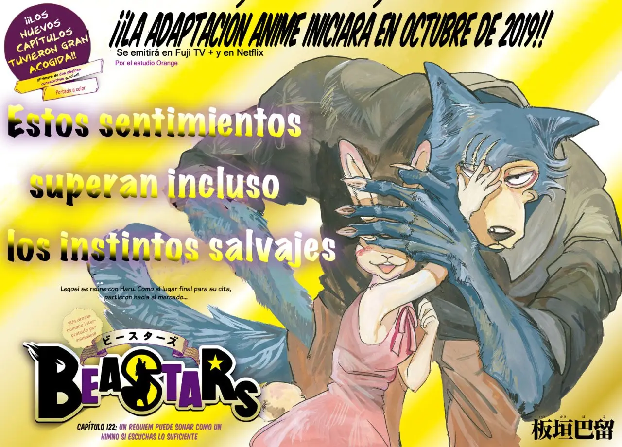 Beastars capítulo 122, página 3