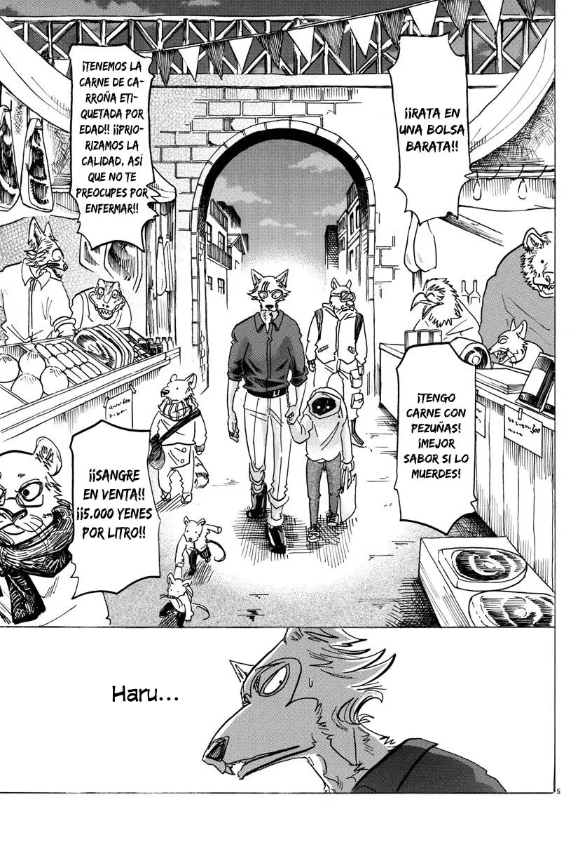 Beastars capítulo 122, página 8