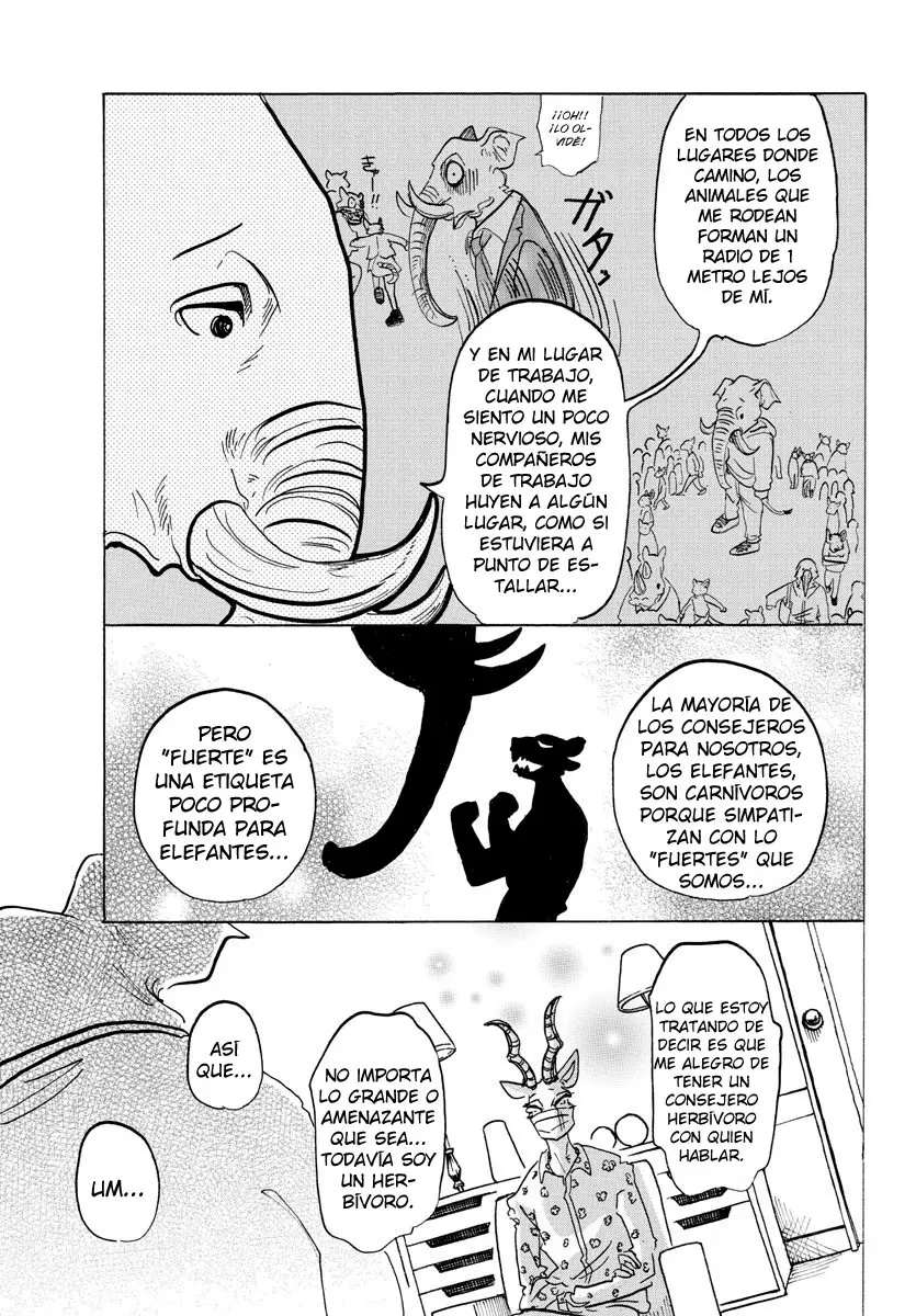Beastars capítulo 124, página 5