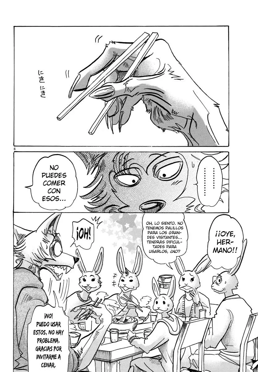 Beastars capítulo 125, página 8