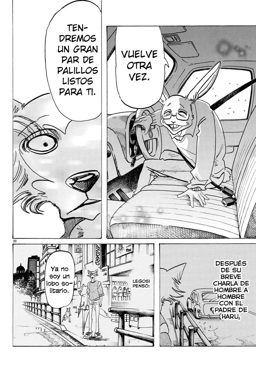 Beastars capítulo 125, página 21