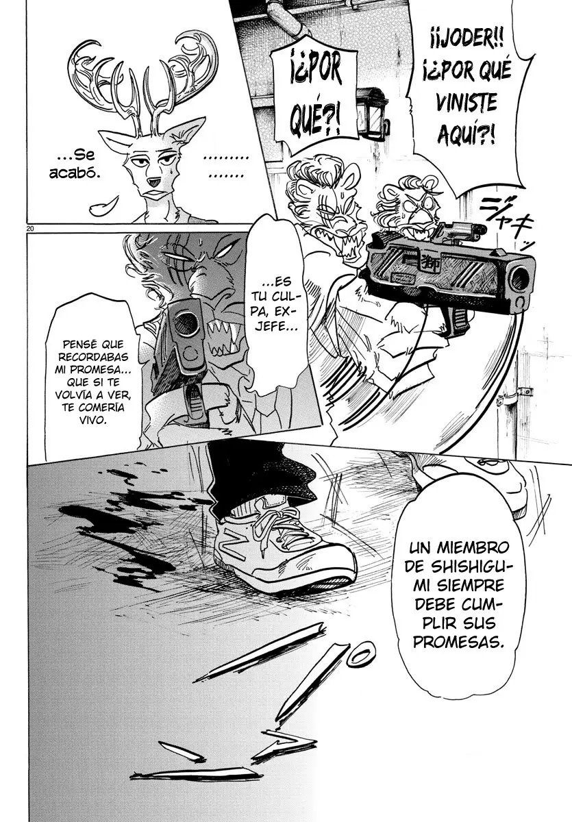 Beastars capítulo 130, página 21