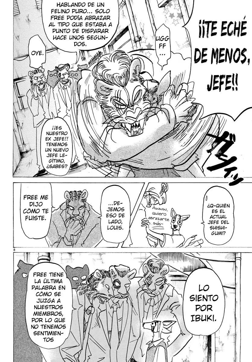 Beastars capítulo 131, página 10
