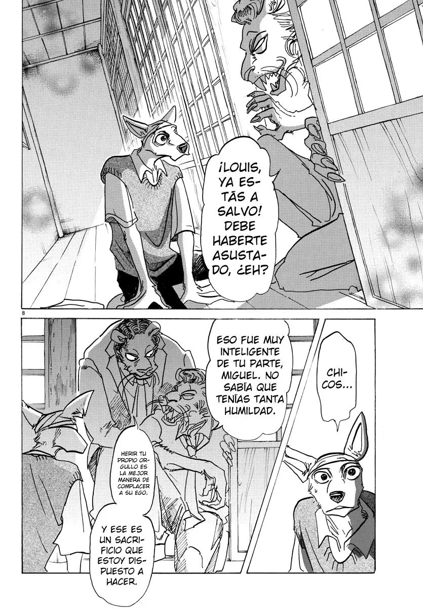 Beastars capítulo 132, página 10