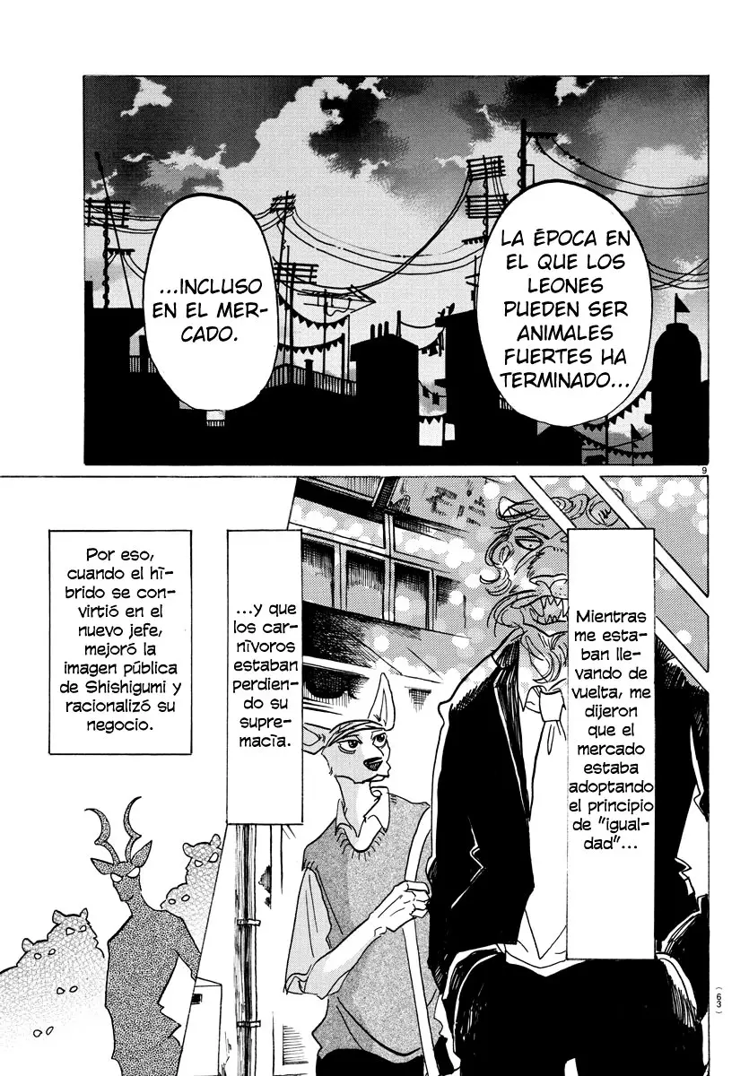 Beastars capítulo 132, página 11