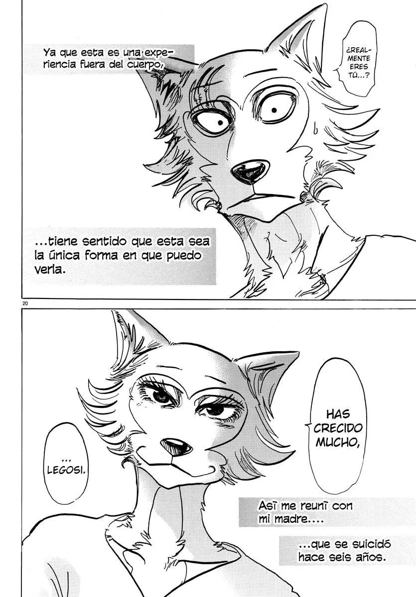 Beastars capítulo 132, página 21