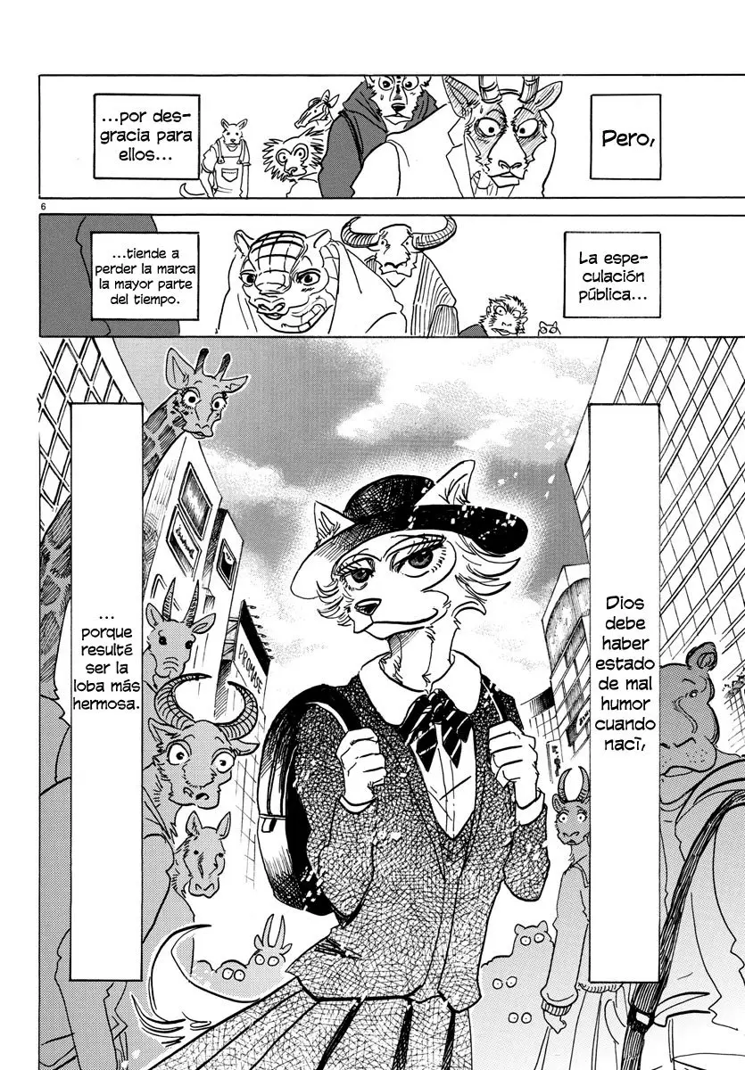 Beastars capítulo 133, página 8