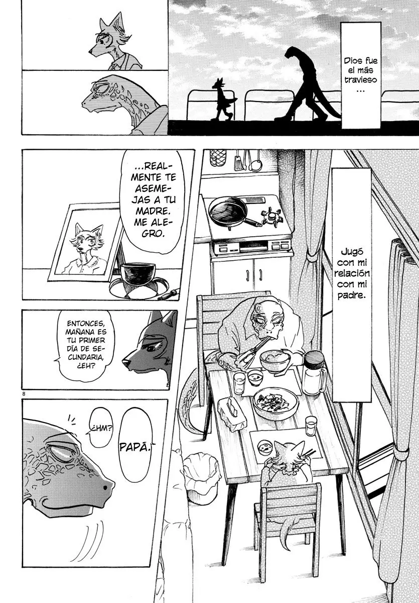 Beastars capítulo 133, página 10