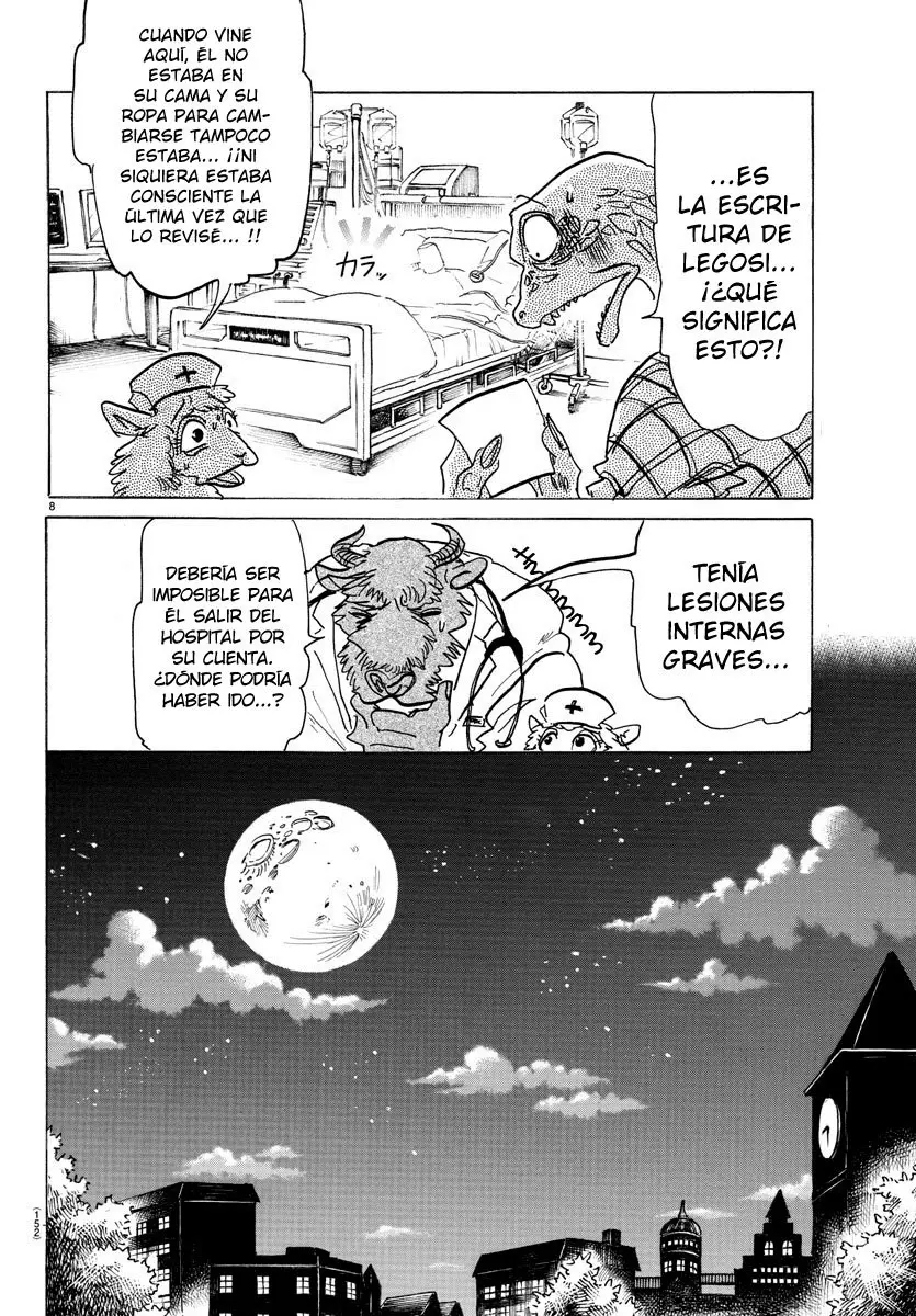 Beastars capítulo 135, página 10
