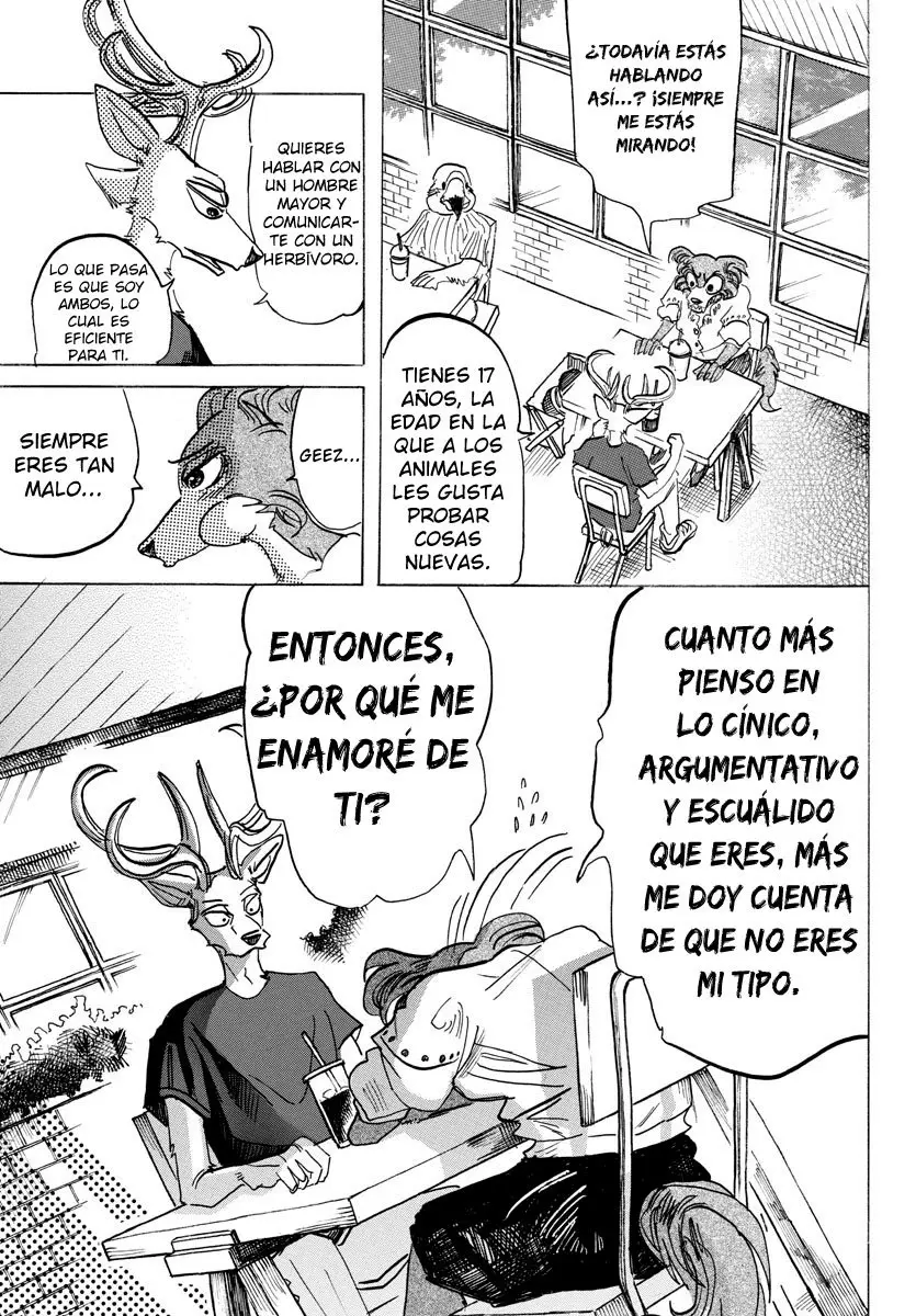 Beastars capítulo 136, página 8