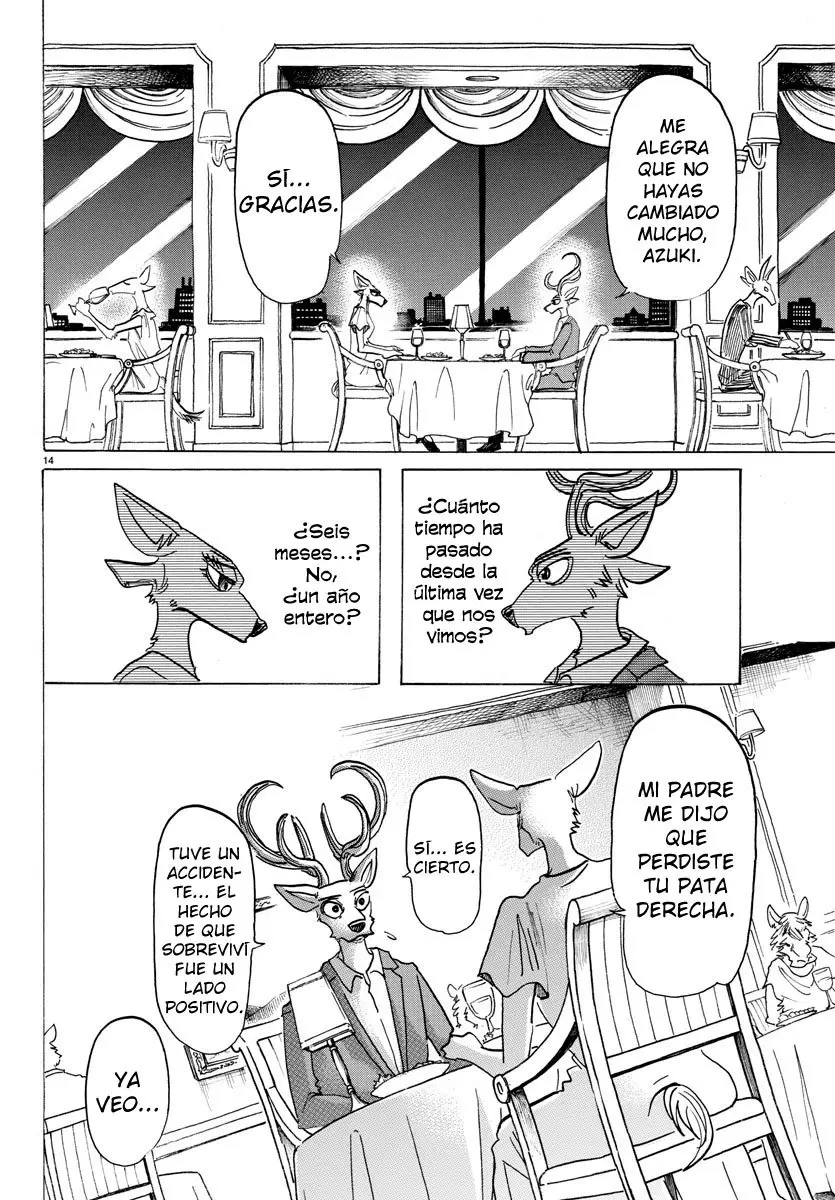 Beastars capítulo 136, página 17