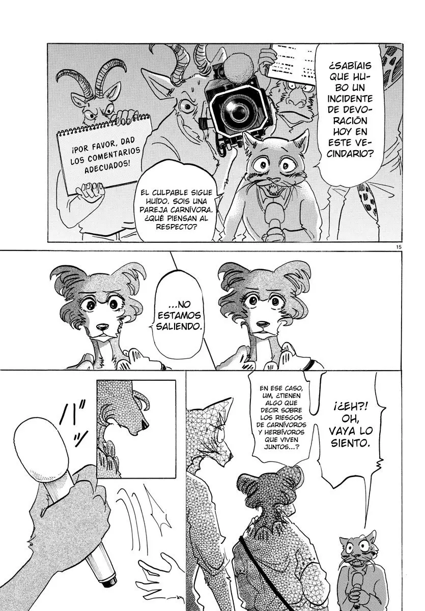 Beastars capítulo 137, página 17
