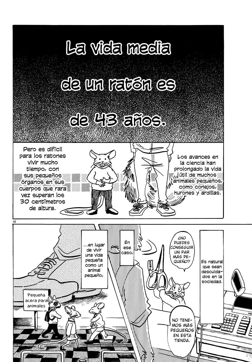 Beastars capítulo 138, página 11