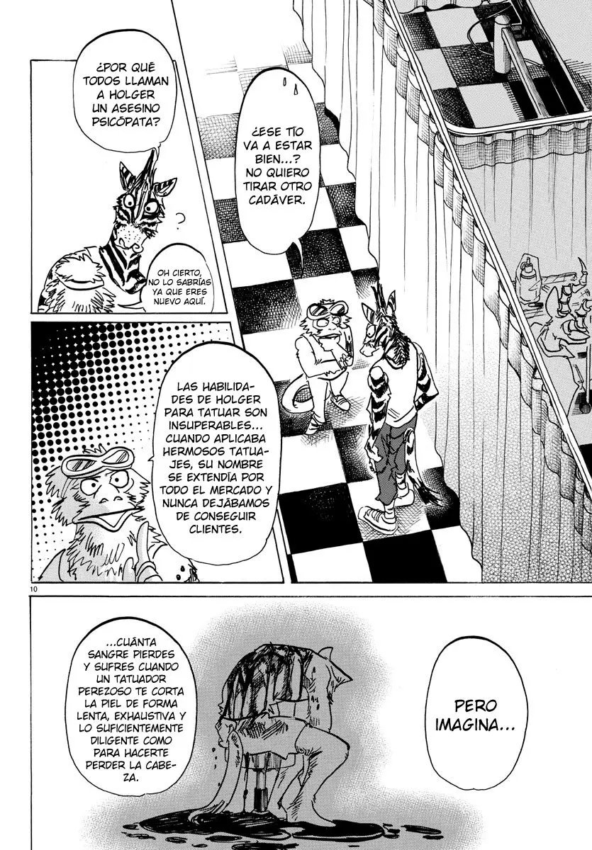 Beastars capítulo 139, página 13