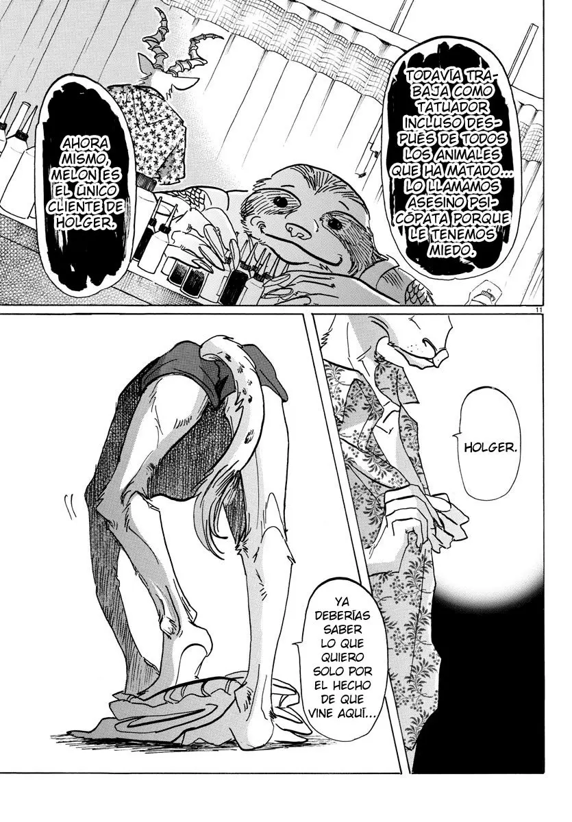 Beastars capítulo 139, página 14