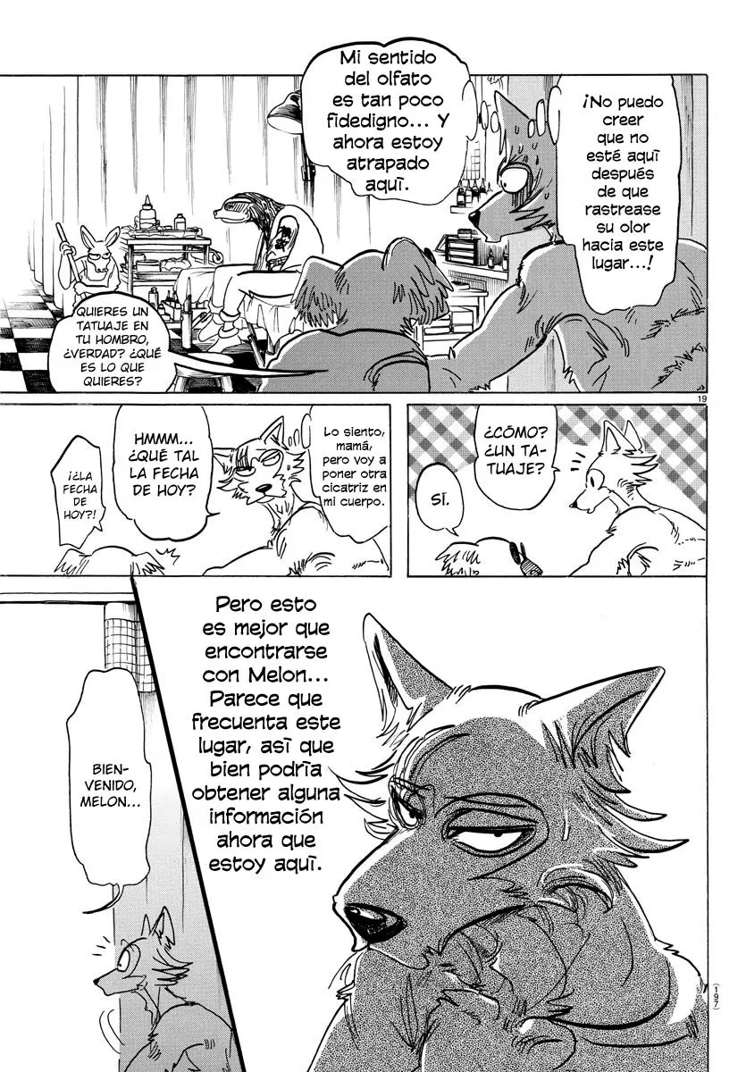 Beastars capítulo 139, página 21