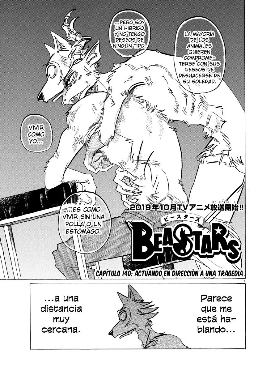 Beastars capítulo 140, página 3