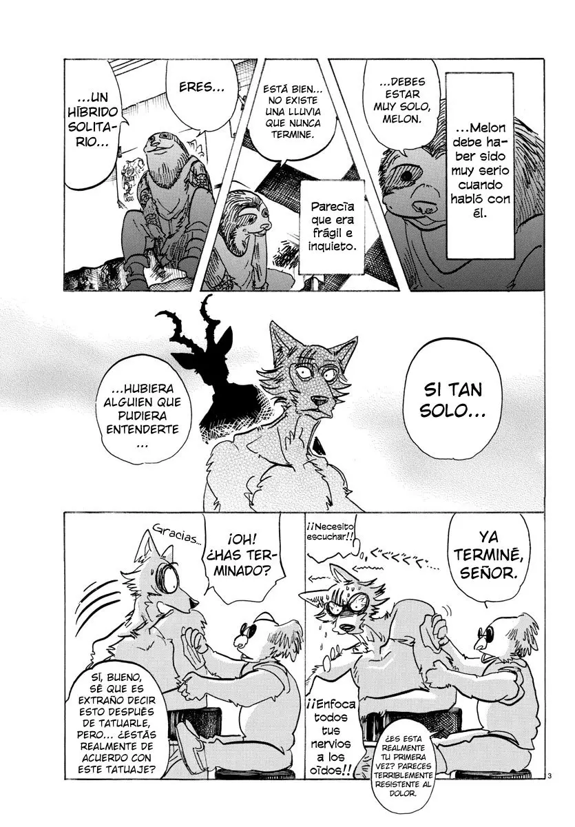 Beastars capítulo 140, página 5