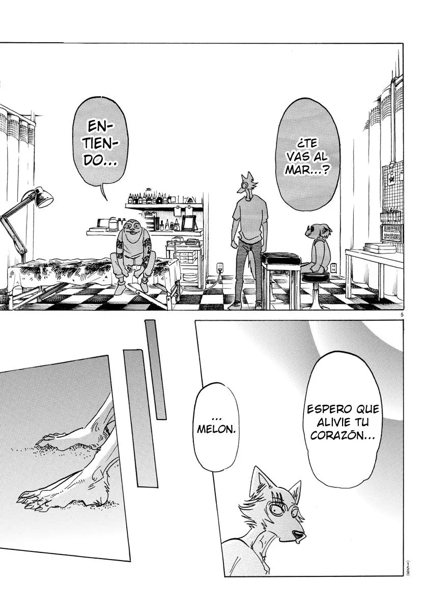 Beastars capítulo 140, página 7