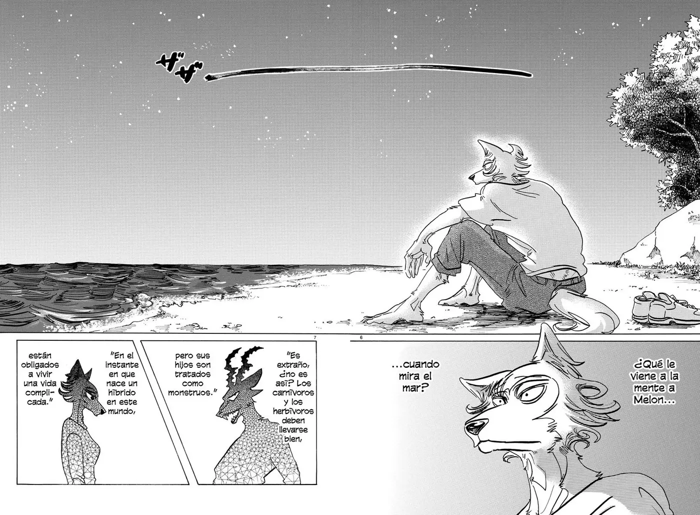 Beastars capítulo 140, página 8