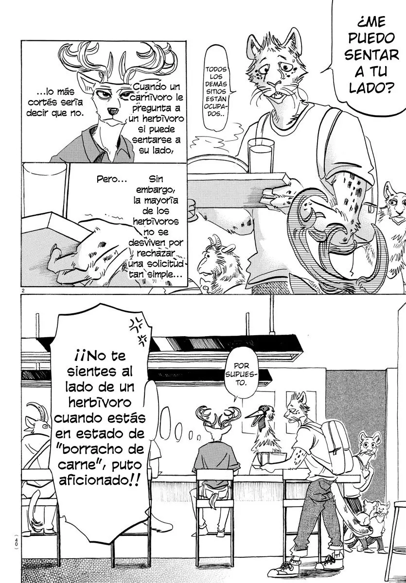 Beastars capítulo 143, página 4