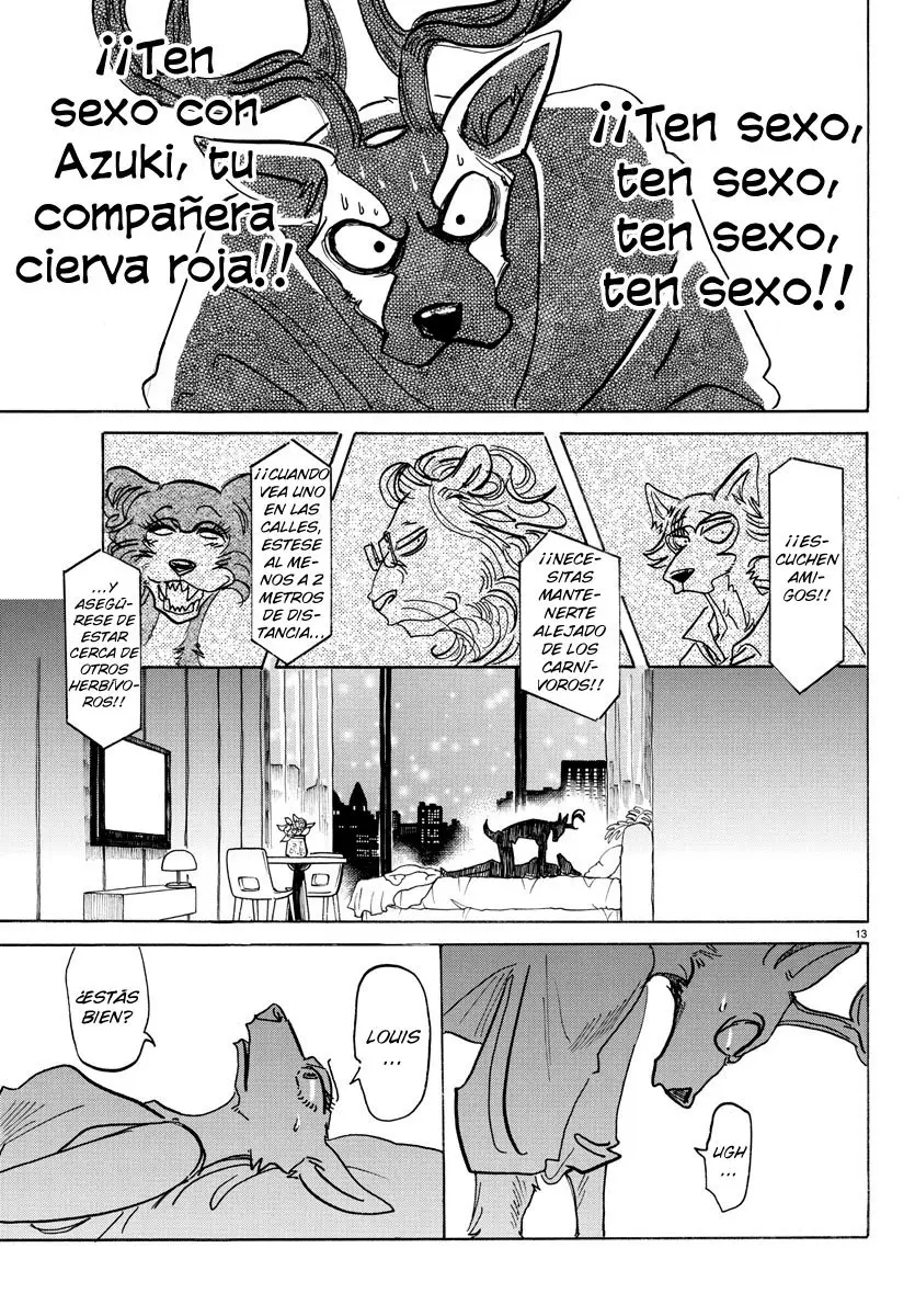 Beastars capítulo 143, página 14