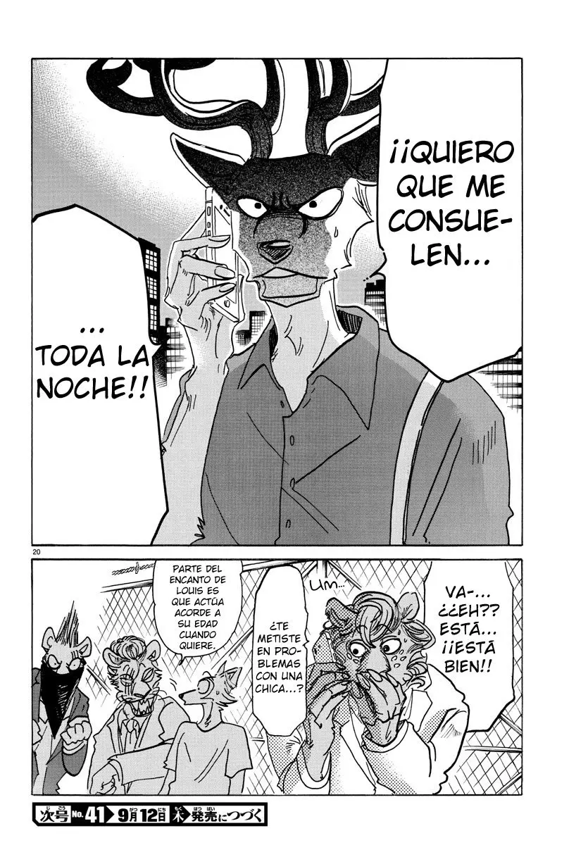 Beastars capítulo 143, página 21