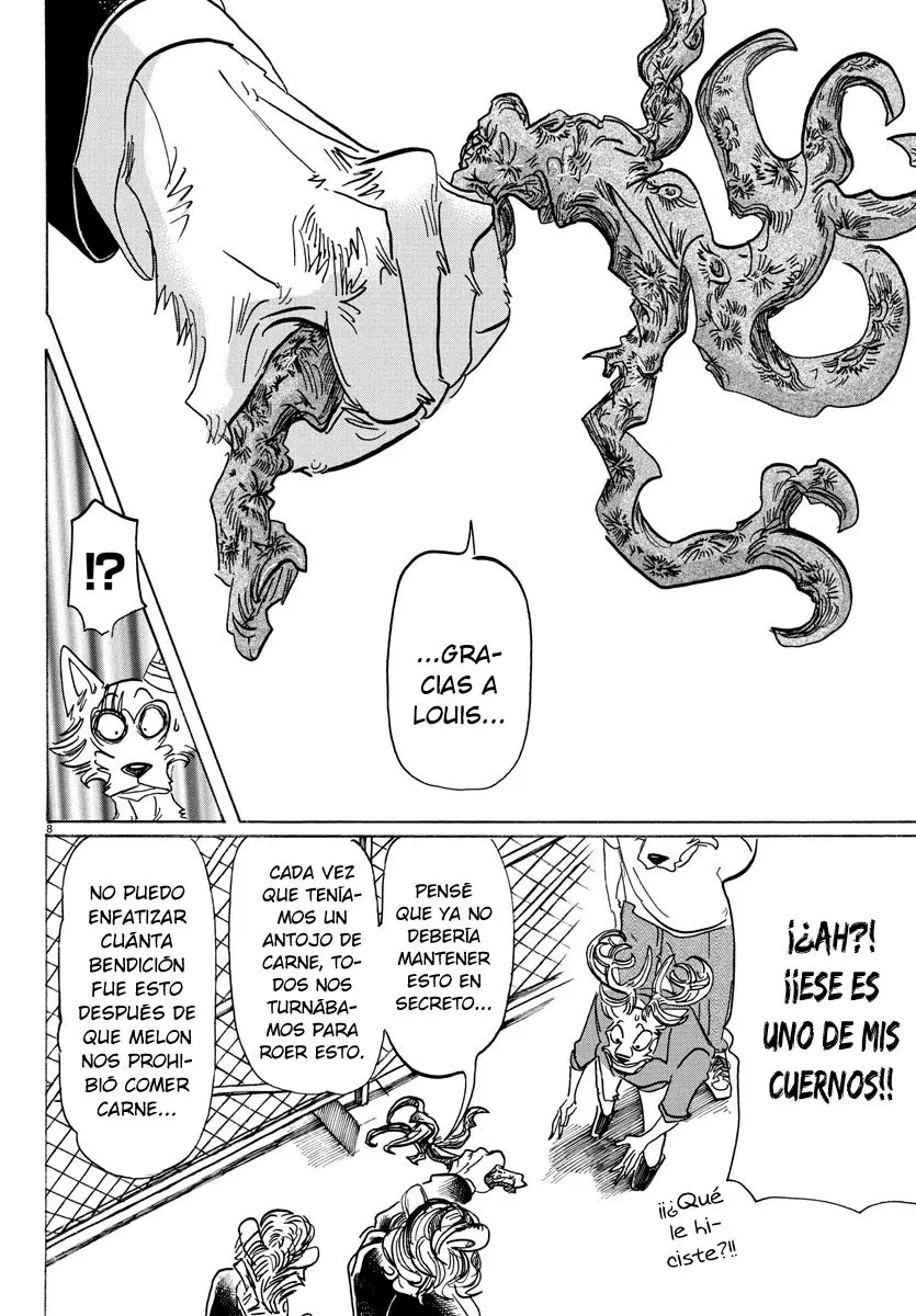 Beastars capítulo 144, página 9