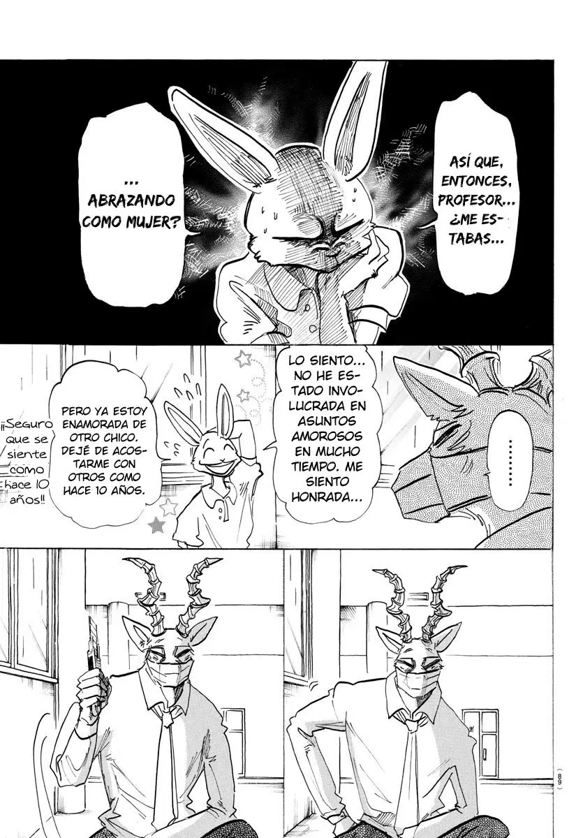 Beastars capítulo 147, página 8