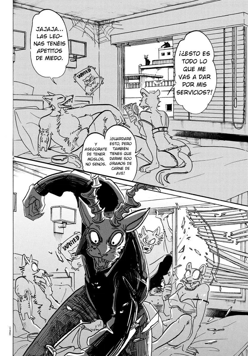 Beastars capítulo 151, página 10